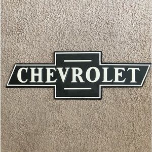 CHEVROLET Sign